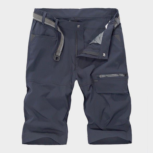 Men Hiking Shorts With A Belt - Talk to the tee store