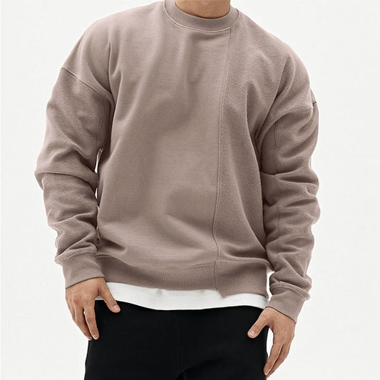 Men Loose Sleeve Sport Sweatshirt - Talk to the tee store