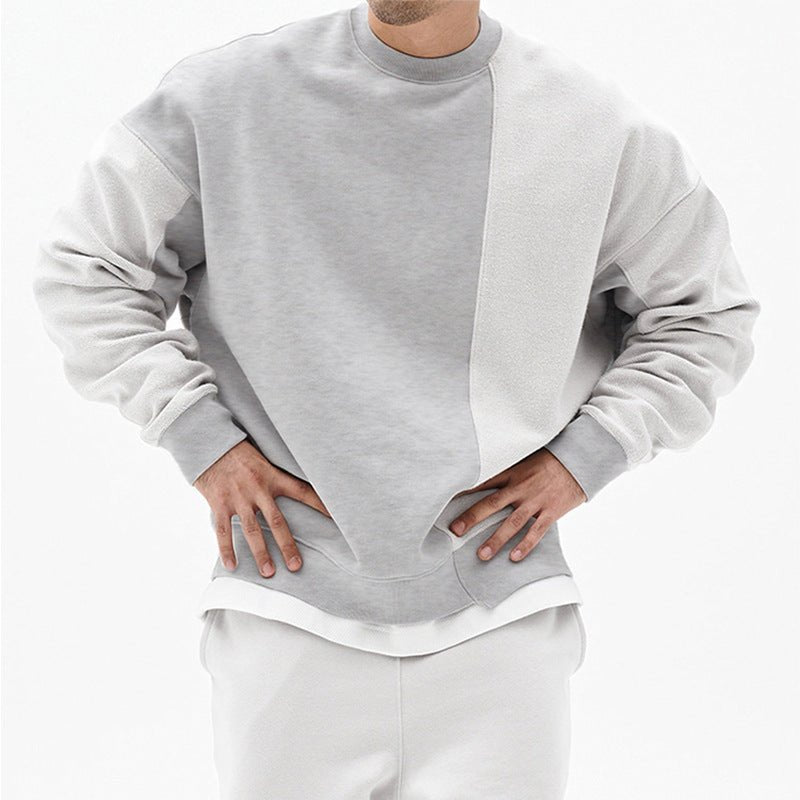 Men Loose Sleeve Sport Sweatshirt - Talk to the tee store
