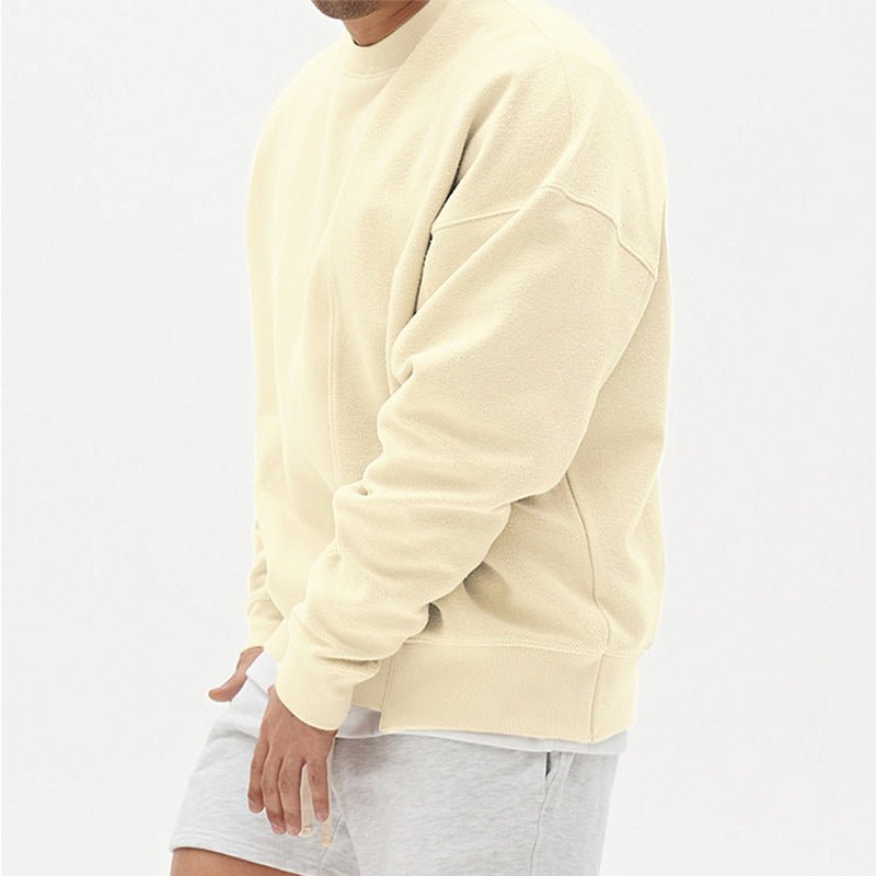 Men Loose Sleeve Sport Sweatshirt - Talk to the tee store