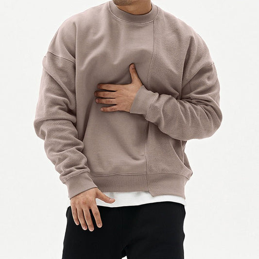 Men Loose Sleeve Sport Sweatshirt - Talk to the tee store