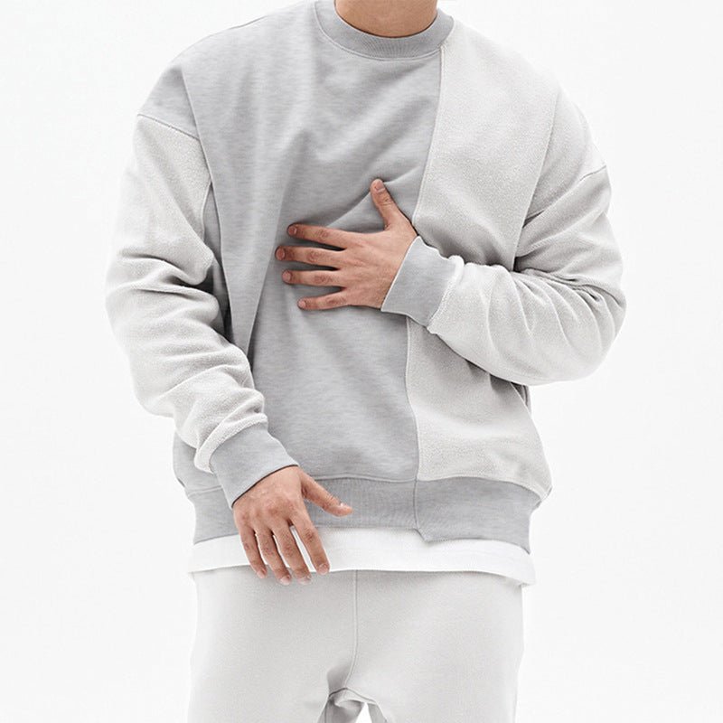 Men Loose Sleeve Sport Sweatshirt - Talk to the tee store
