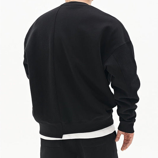 Men Loose Sleeve Sport Sweatshirt - Talk to the tee store