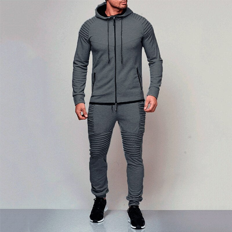 Men Two PieceTracksuit - Talk to the tee store