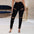 Mid Waist Slim-fit Ripped jeans - Talk to the tee store
