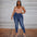 Plus Size High Waist Slim Fit Jeans - Talk to the tee store