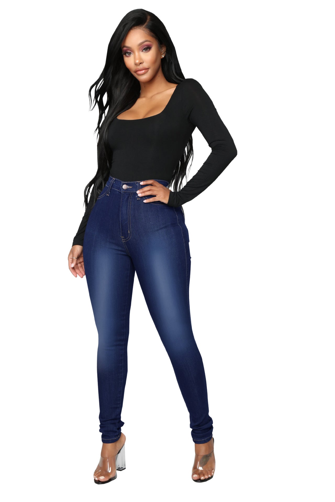 Slim-fit Jeans - Talk to the tee store