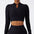 Stand Collar Zipper Long-Sleeved Yoga Set - Talk to the tee store