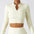 Stand Collar Zipper Long-Sleeved Yoga Set - Talk to the tee store