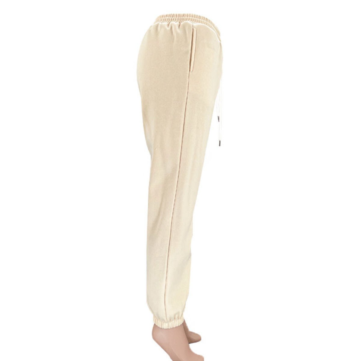Stand-Up Collar Zipper Pullover Long-Sleeved Sweatshirts & Tie Pants Sets - Talk to the tee store