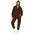 Stand-Up Collar Zipper Pullover Long-Sleeved Sweatshirts & Tie Pants Sets - Talk to the tee store