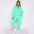 Stand-Up Collar Zipper Pullover Long-Sleeved Sweatshirts & Tie Pants Sets - Talk to the tee store