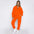 Stand-Up Collar Zipper Pullover Long-Sleeved Sweatshirts & Tie Pants Sets - Talk to the tee store