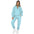 Stand-Up Collar Zipper Pullover Long-Sleeved Sweatshirts & Tie Pants Sets - Talk to the tee store