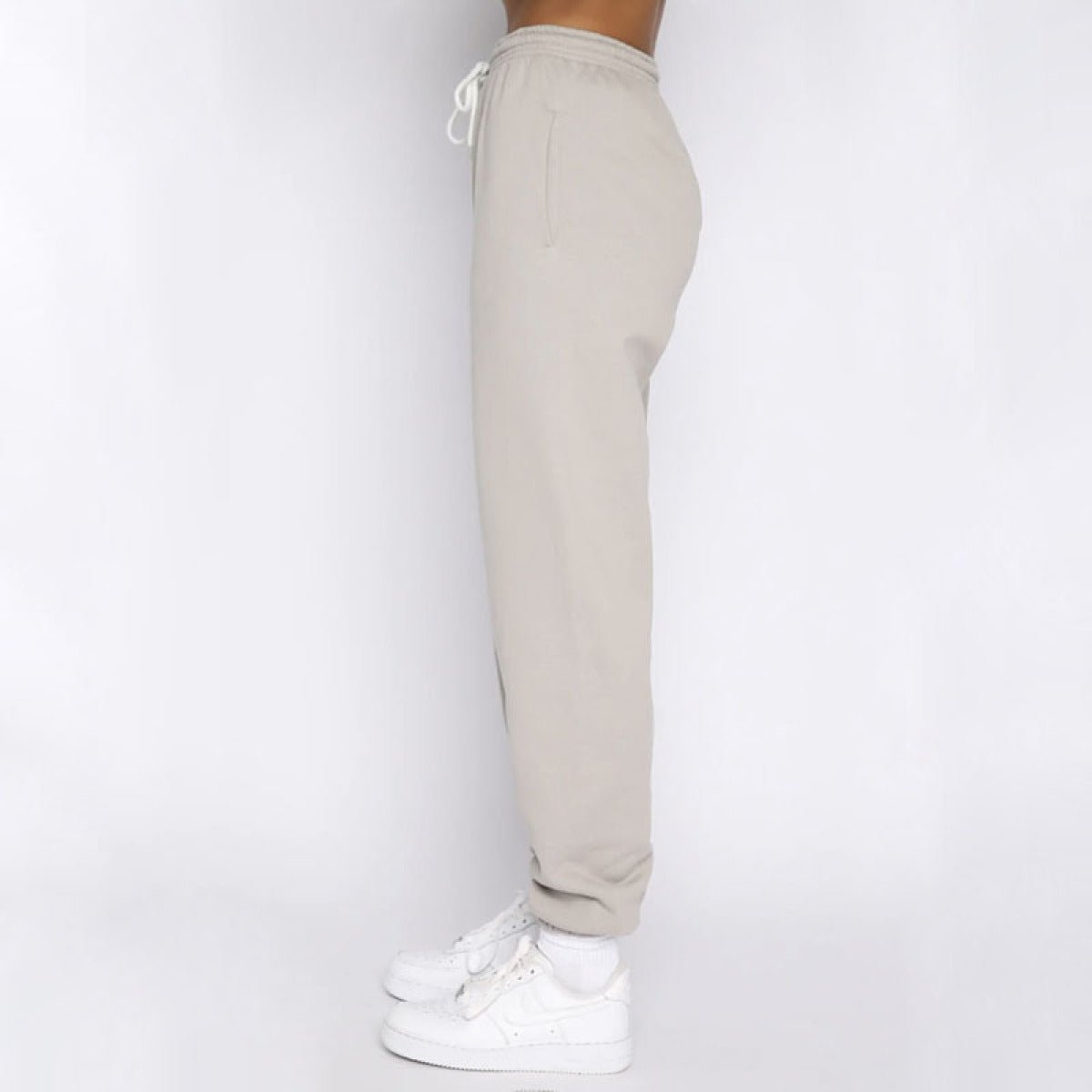Stand-Up Collar Zipper Pullover Long-Sleeved Sweatshirts & Tie Pants Sets - Talk to the tee store