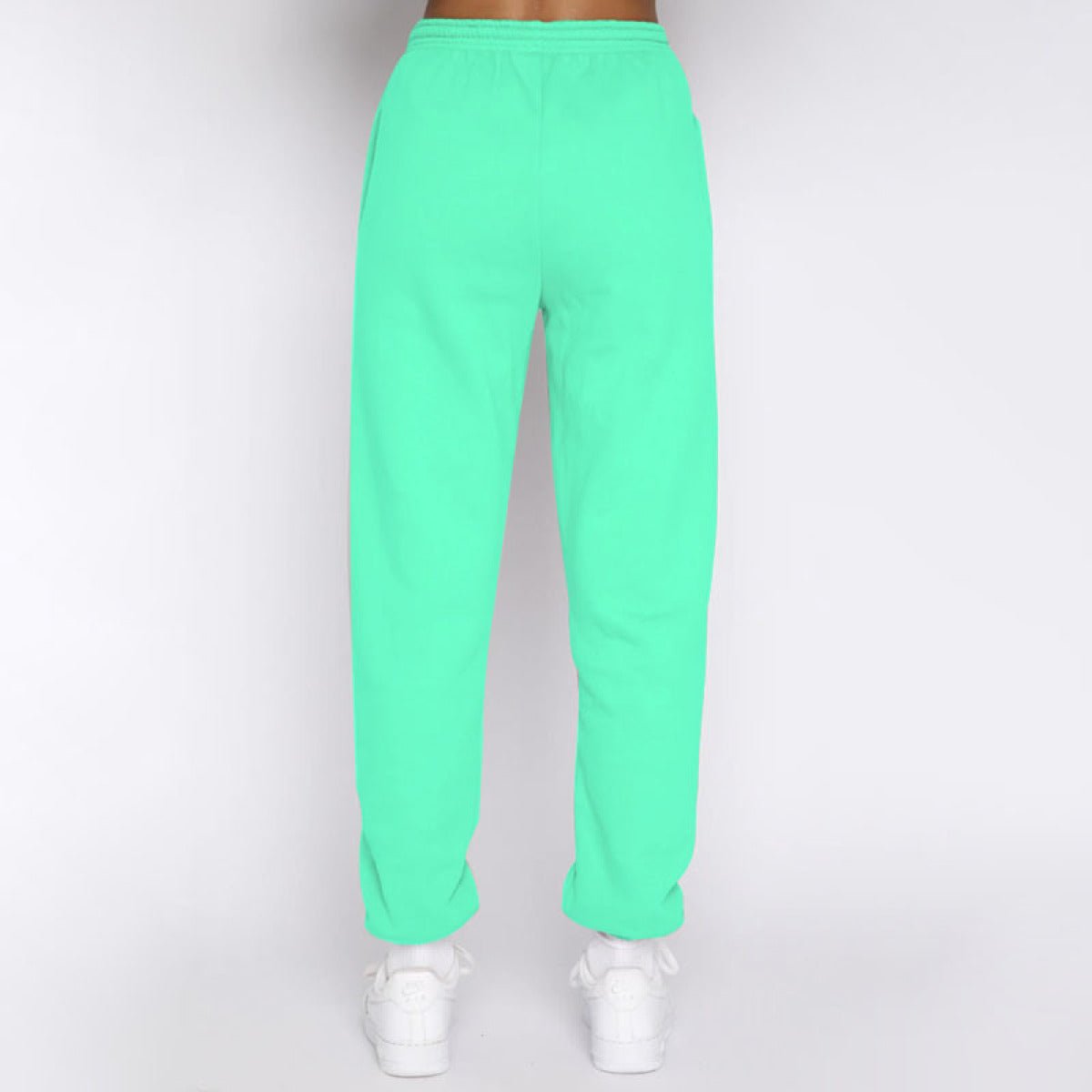Stand-Up Collar Zipper Pullover Long-Sleeved Sweatshirts & Tie Pants Sets - Talk to the tee store