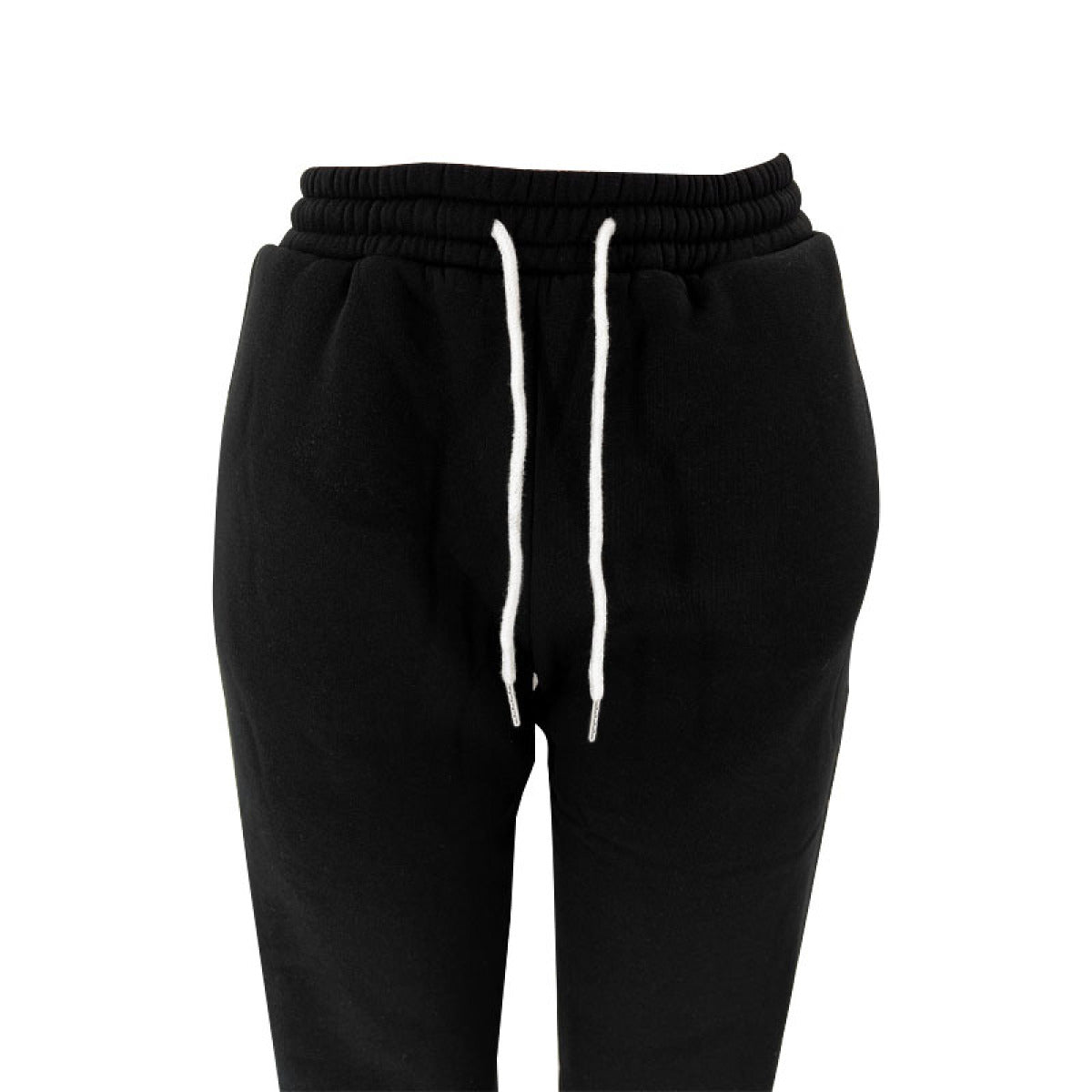 Stand-Up Collar Zipper Pullover Long-Sleeved Sweatshirts & Tie Pants Sets - Talk to the tee store