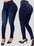 Washed Fitted Jeans - Talk to the tee store