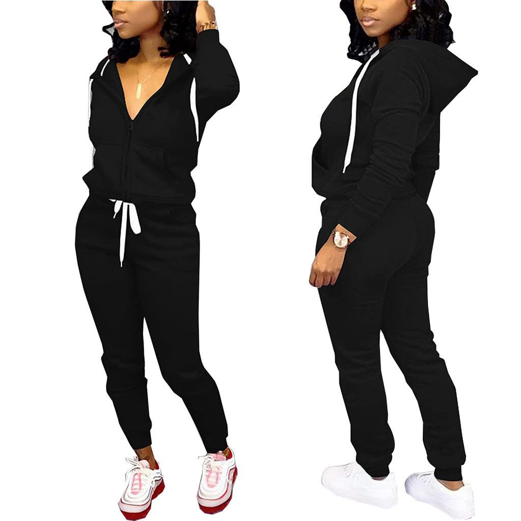 Women 2 Piece Sportwear Set - Talk to the tee store