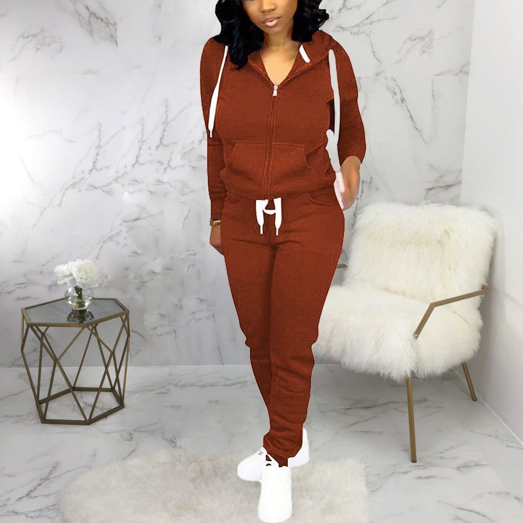 Women 2 Piece Sportwear Set - Talk to the tee store