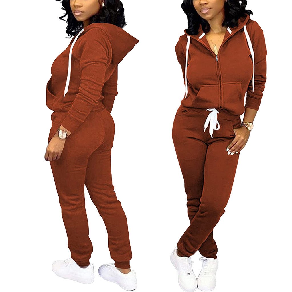 Women 2 Piece Sportwear Set - Talk to the tee store