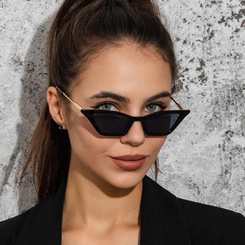Women Vintage Cat Eye Sunglasses - Talk to the tee store
