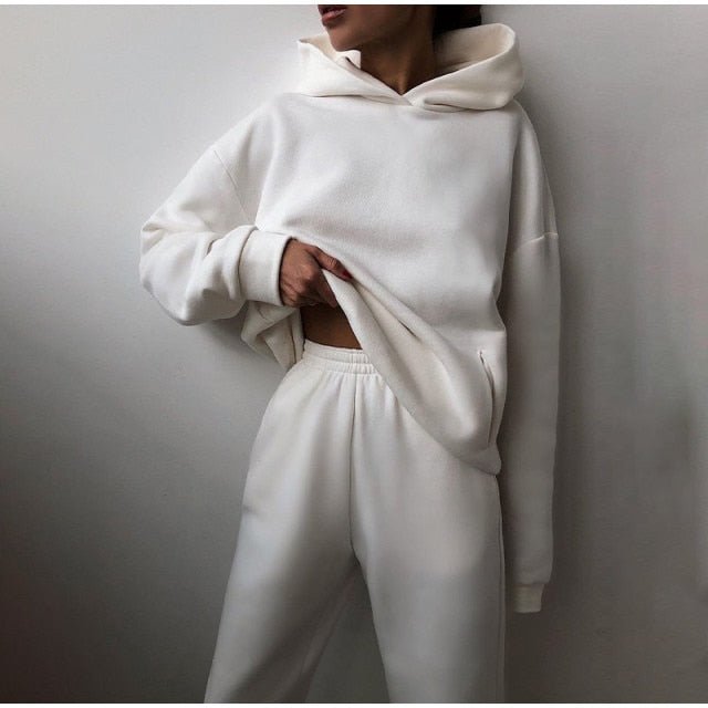 Women's Hoodie Two Piece Sets - Talk to the tee store