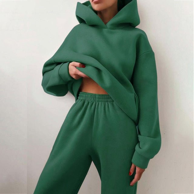 Women's Hoodie Two Piece Sets - Talk to the tee store