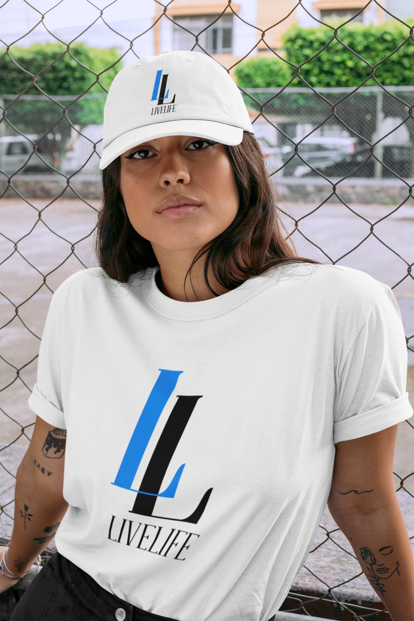 Women's Live Life Cap - Talk to the tee store
