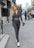 Women's Long Sleeves Fitness Suit - Talk to the tee store