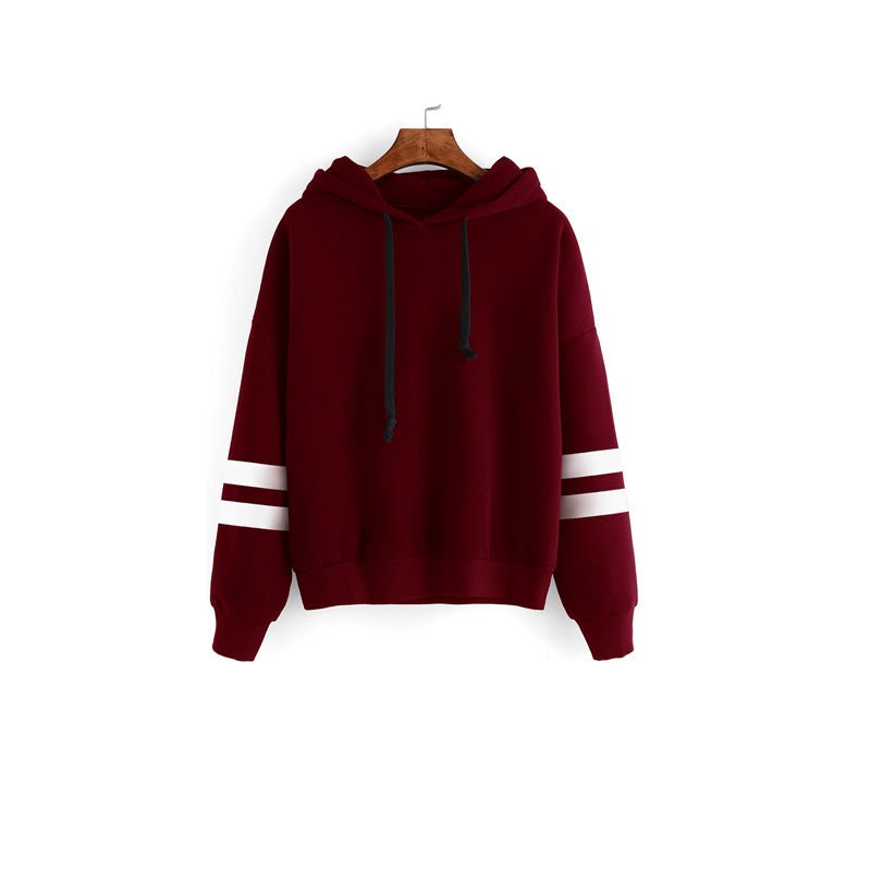 Women's Loose Long Sleeve Hoodie - Talk to the tee store