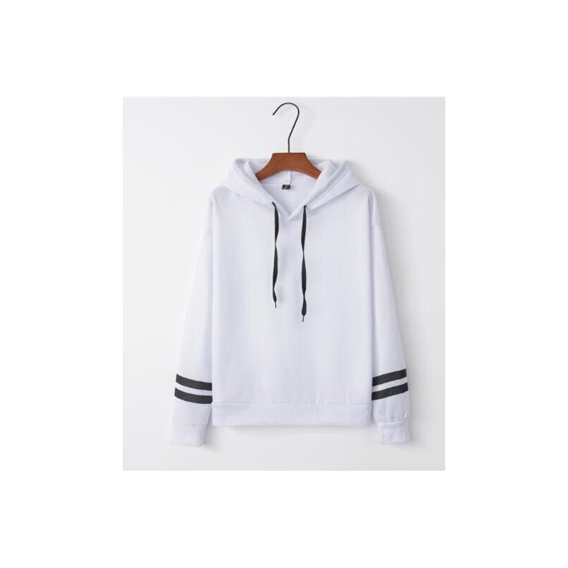 Women's Loose Long Sleeve Hoodie - Talk to the tee store