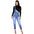 Women's Overalls Ripped Jumper - Talk to the tee store