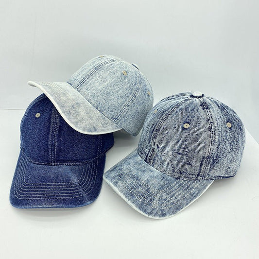 Women's Washed and Distressed Cap - Talk to the tee store