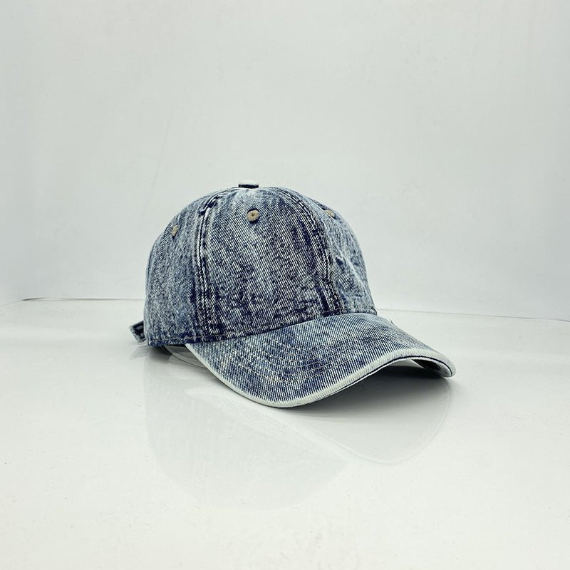Women's Washed and Distressed Cap - Talk to the tee store