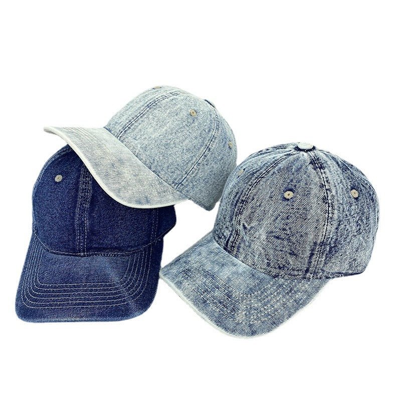 Women's Washed and Distressed Cap - Talk to the tee store