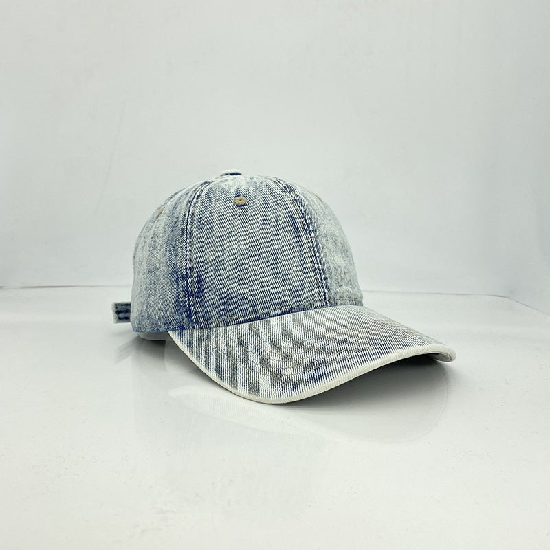 Women's Washed and Distressed Cap - Talk to the tee store